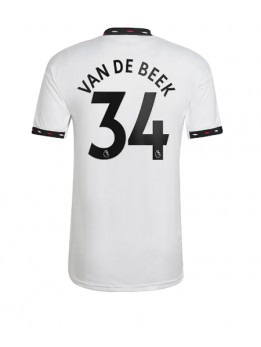 Manchester United Donny van de Beek #34 Auswärtstrikot 2022-23 Kurzarm